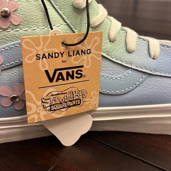 Vans Sk8 Hi 38 DX x Sandy Liang x SpongeBob SquarePants shoes sneakers Women’s